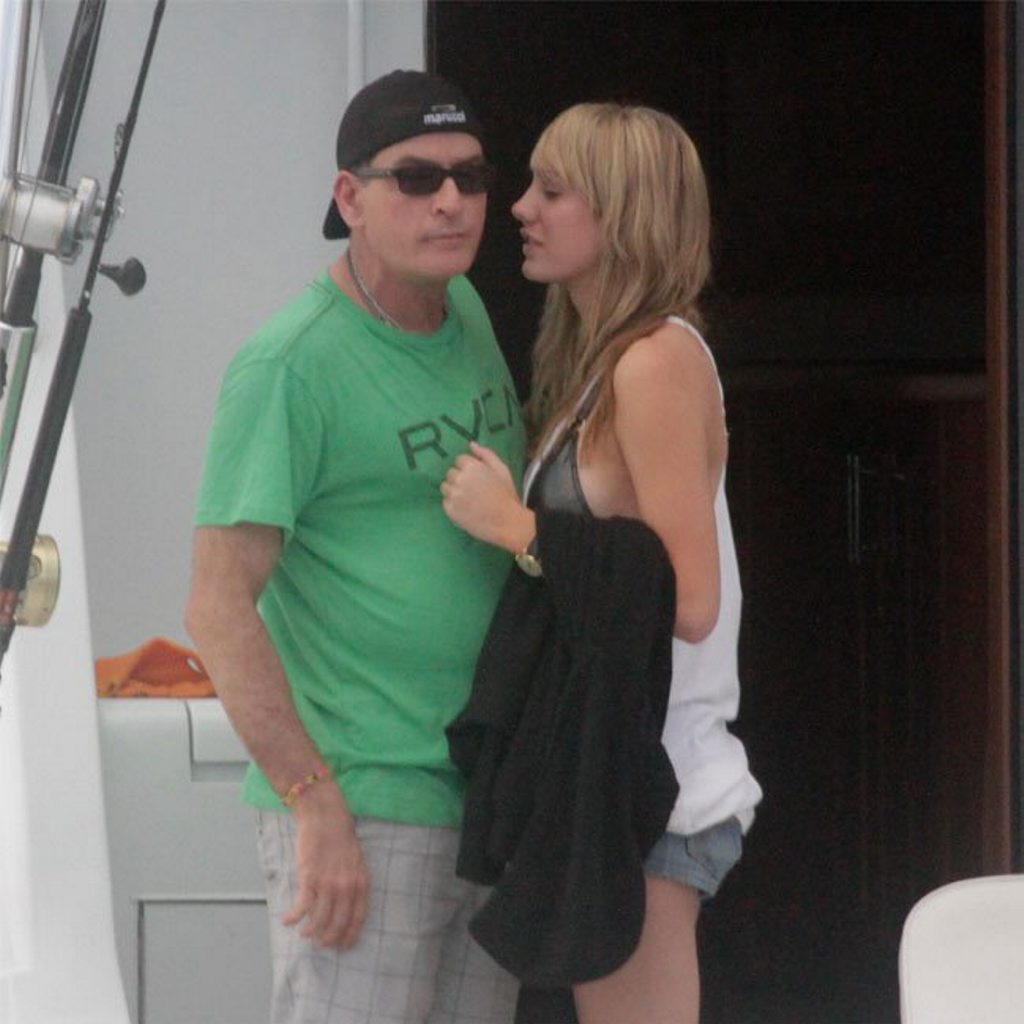 Charlie Sheen has proposed to Brett Rossi.